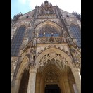 Das Portal der Kathedrale St. Peter und Paul